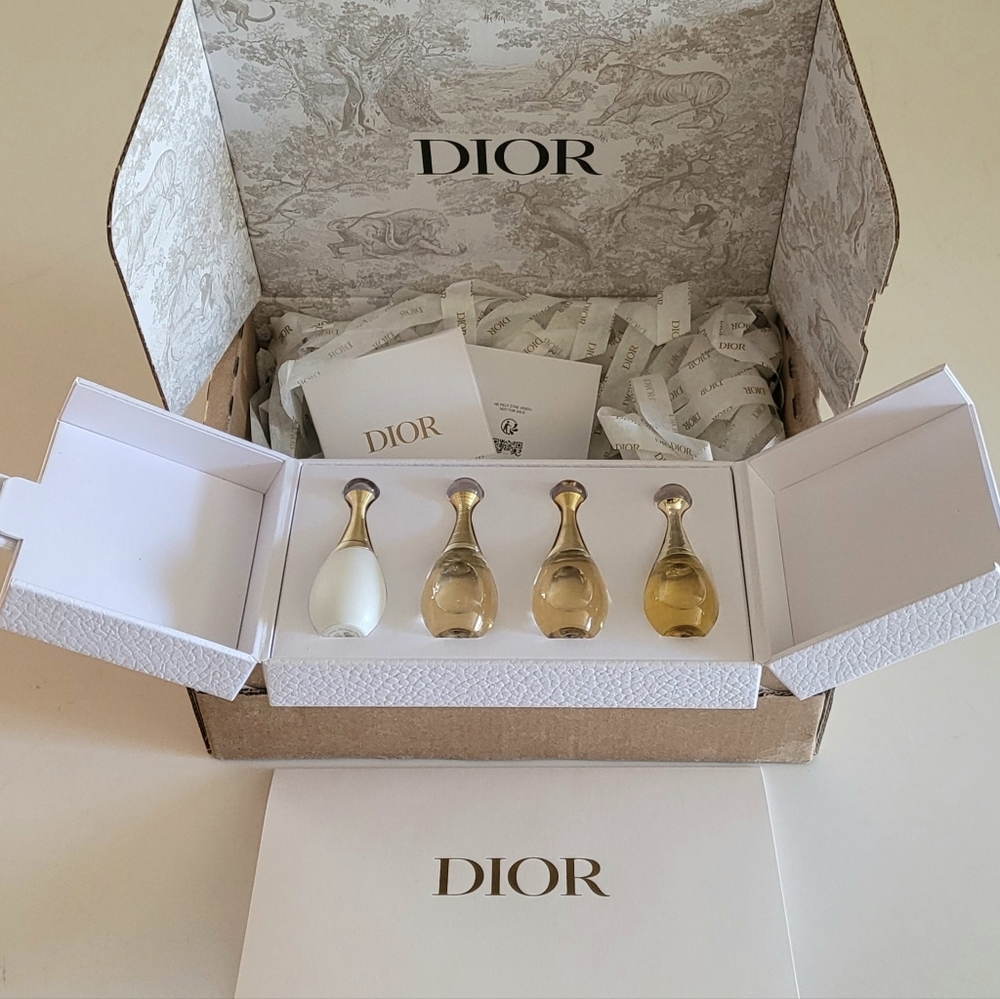 DIOR J'Adore Discovery Coffret 4pc Set NIB